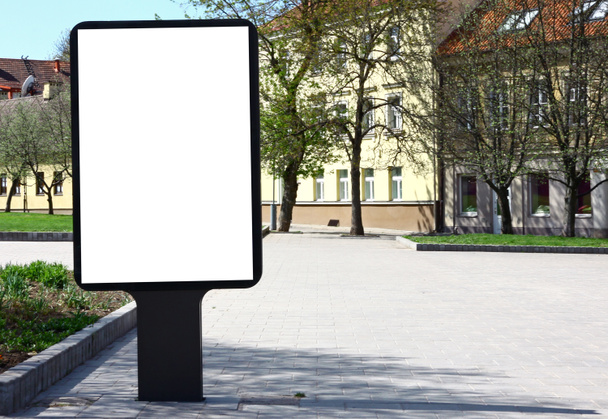 Blank advertising billboard - Photo, Image
