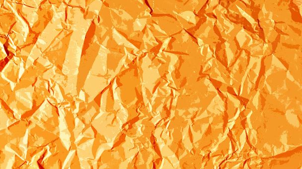 The orange art paper background is wrinkled, creating a rough texture with light and shadow. - Valokuva, kuva