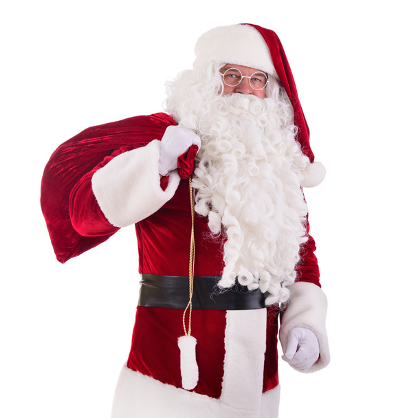 Santa Claus with big bag - Foto, Bild
