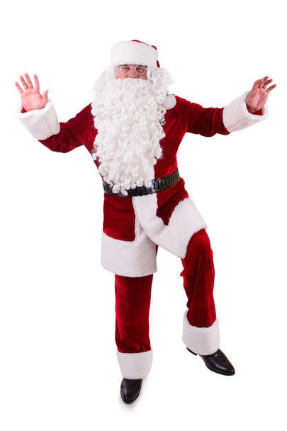 Santa claus dansen - Foto, afbeelding