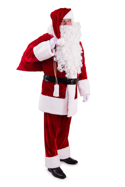 Santa Claus with big bag - Φωτογραφία, εικόνα