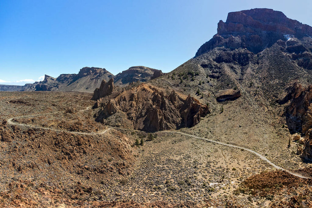 Parque Nacional del Teide de Montaña Tenerife. Islas Canarias.  - Foto, Imagen