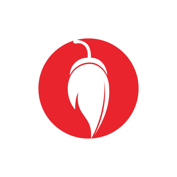 Чили горячие и пряные продукты питания векторный логотип дизайн вдохновения. Шаблон векторного логотипа перца чили
. - Вектор,изображение