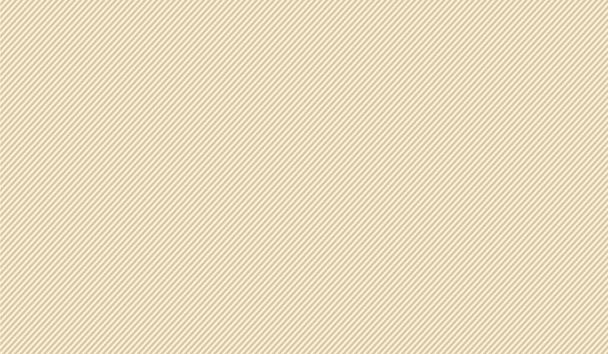 Elegant beige pattern with diagonal stripes. Simple, light geometric background. Vector illustration, rectangular, horizontal - Vector, Image