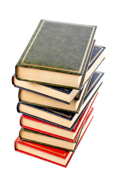 Isolated books stack - Photo, Image