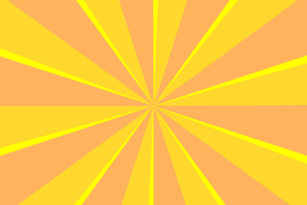 Retro sun rays background. Color explosion. Vector illustration. Stock image. EPS 10. - Vektor, Bild