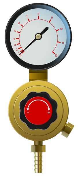 Pressure controller - Διάνυσμα, εικόνα
