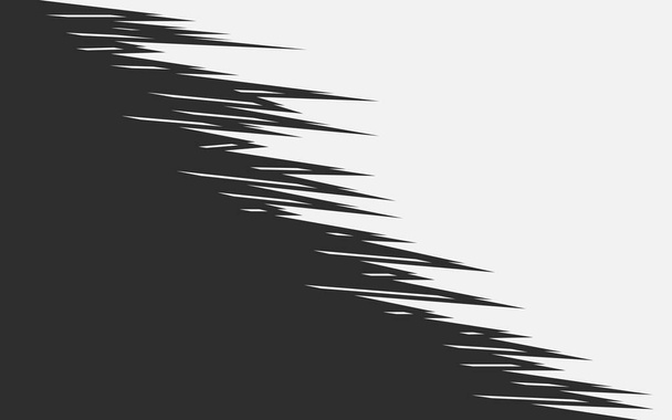 Fundo abstrato com padrão de ziguezague irregular e alguma área de espaço de cópia - Vetor, Imagem