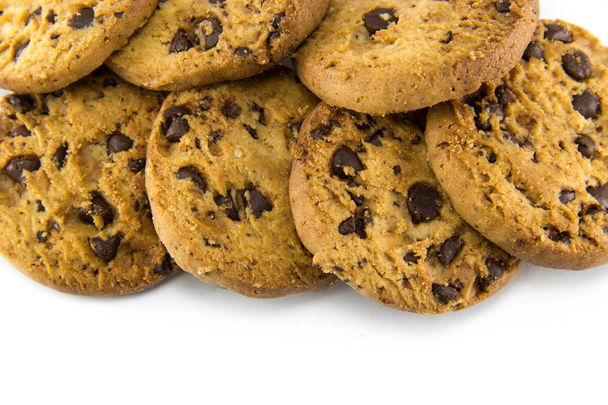 Cookies op een witte achtergrond - Foto, afbeelding