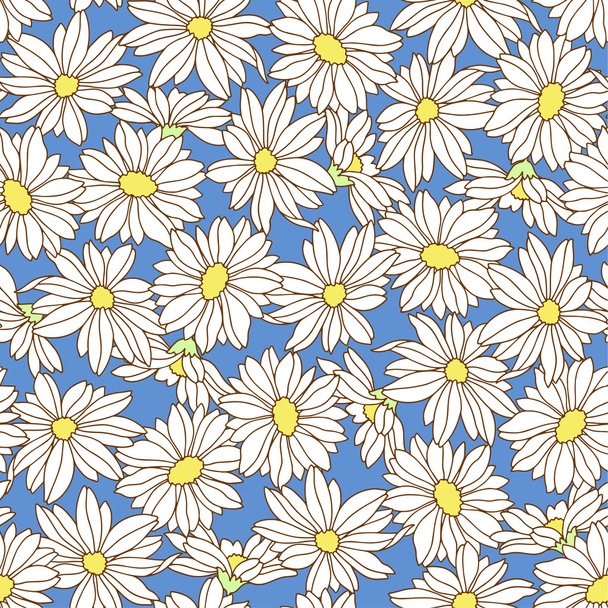 Flower pattern - Vektori, kuva