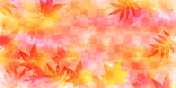 Осенние листья клена осенний фон - Вектор,изображение