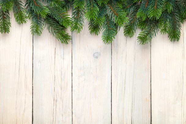 Noël fond en bois - Photo, image