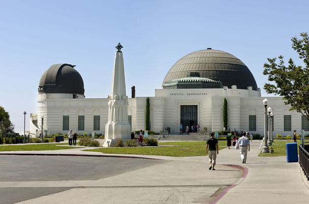 Griffith Observatory and Astronomers Monument Obelisk - Photo, Image