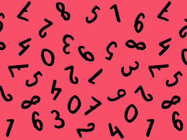 шаблон із зображенням символів клавіатури. набір чисел. Шаблон поверхні. фіолетовий червоний фон
 - Фото, зображення