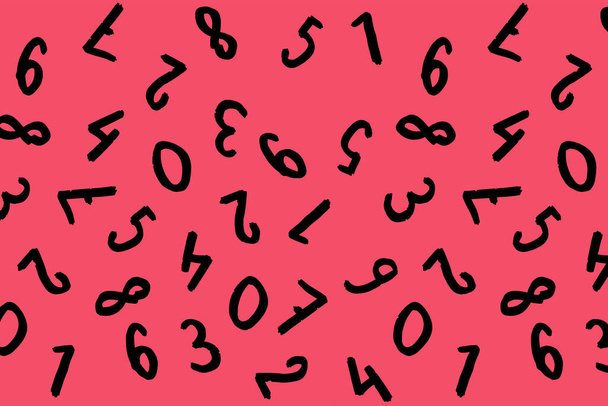 шаблон із зображенням символів клавіатури. набір чисел. Шаблон поверхні. фіолетовий червоний фон
 - Фото, зображення