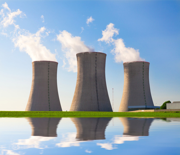 Dukovany-ydinvoimala Tsekin tasavallassa Euroopassa - Valokuva, kuva