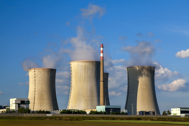 Πυρηνικός σταθμός Dukovany στην Τσεχική Δημοκρατία Ευρώπη - Φωτογραφία, εικόνα