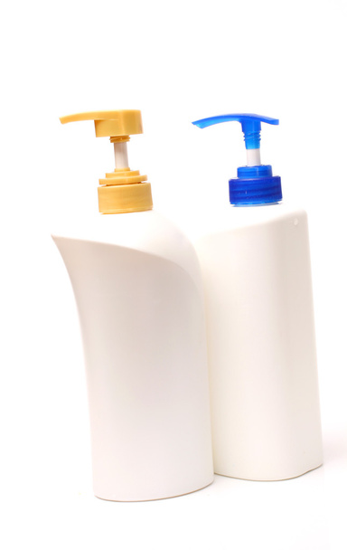 White bottles of a cleaner - Foto, Imagem