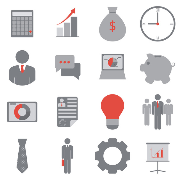 Business Icons - Vector, Image