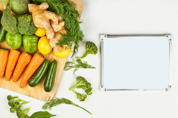 Méregtelenítő diéta ökológiai zöldségekkel - Fotó, kép