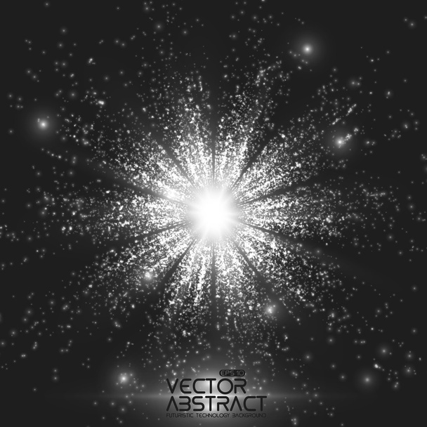 Abstract   space background. - Vektor, kép