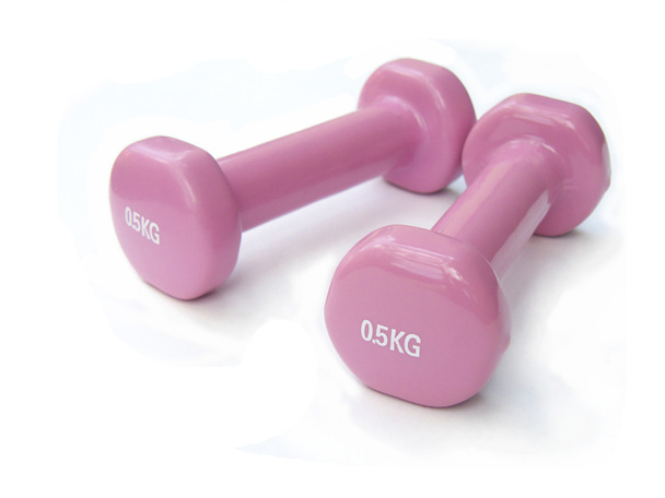 Pair of pink dumbbells - Photo, Image