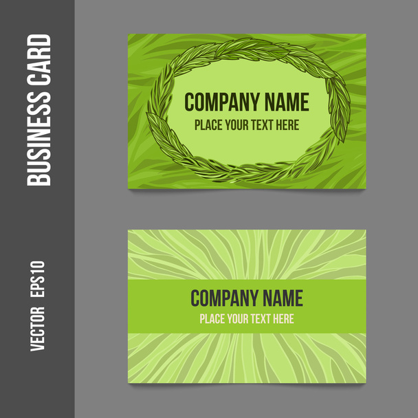 Corporate identity - business cards - Vector, Image