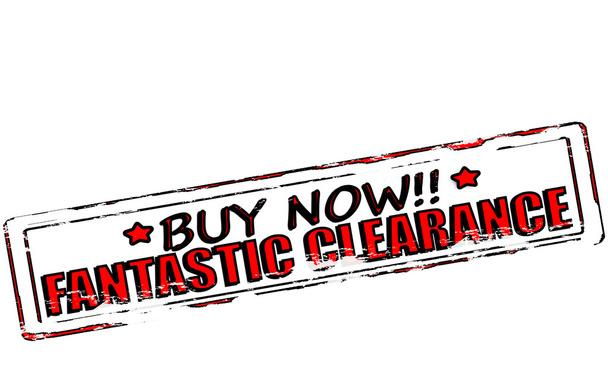 Fantastic clearance - Vector, Image