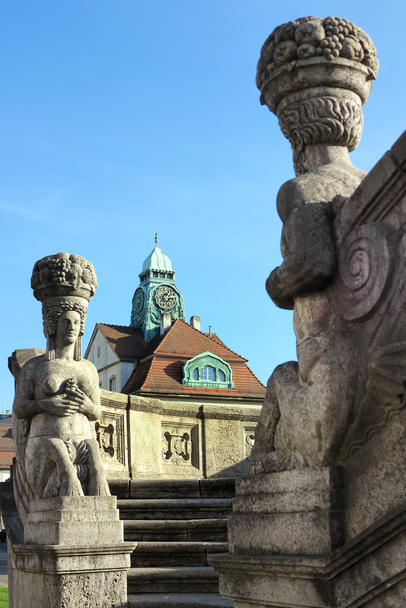 Kylpylä ja Art Nouveau Bad Nauheimissa
 - Valokuva, kuva
