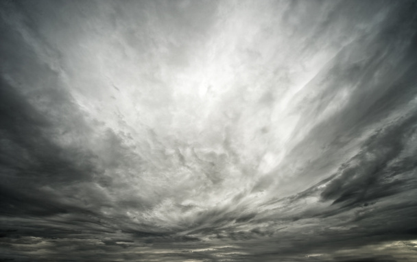 Burzliwe niebo - Zdjęcie, obraz