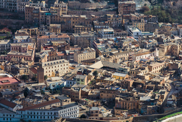 Panoramic View to the Roofs of Oran Old Town, Algeria - Zdjęcie, obraz