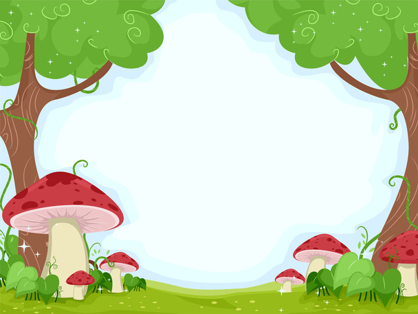 Предпосылки / контекст Featuring Mushrooms and Trees
 - Фото, изображение