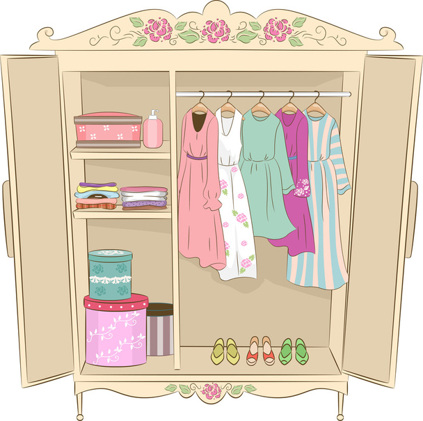 Armoire Chic Shabby
 - Photo, image