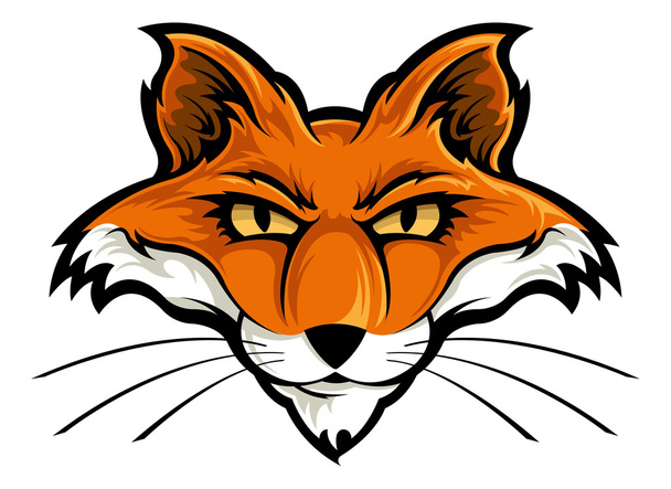 Иллюстрация лисы
 - Вектор,изображение