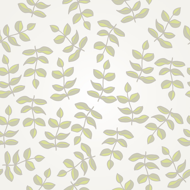 Seamless background from leaves - Vector, Image