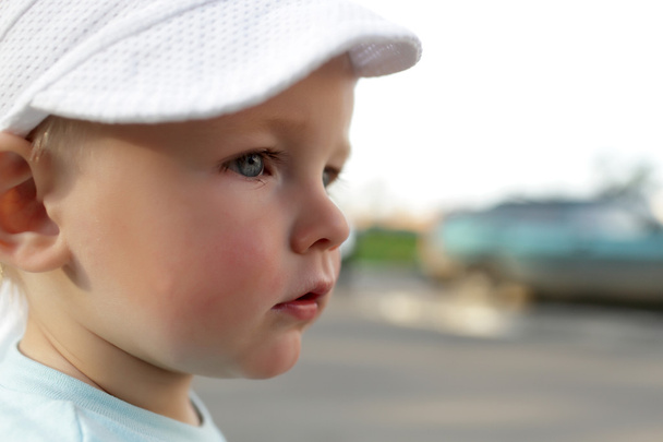 Serious little boy - Foto, Imagem