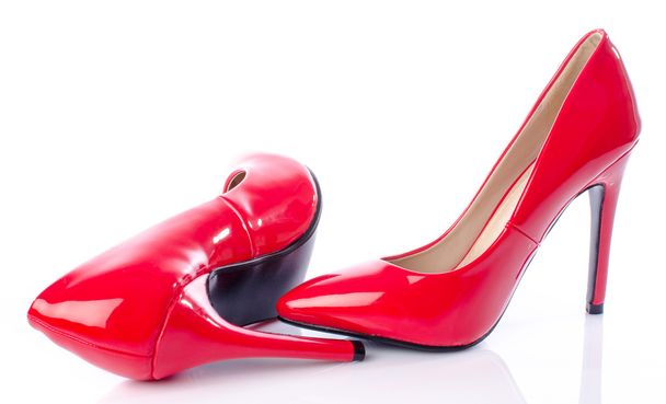 zapatos rojos con tacones altos
 - Foto, imagen