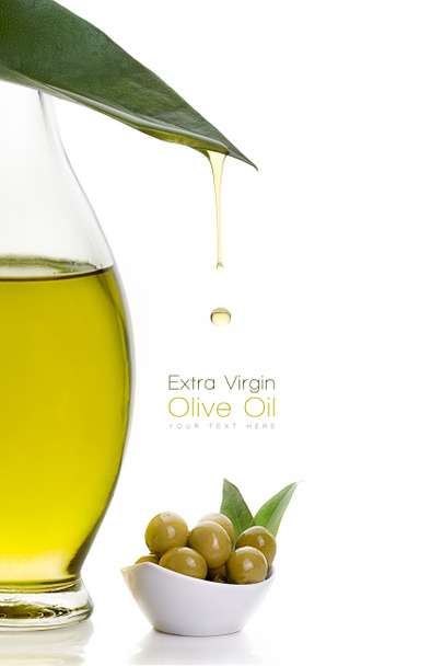 extra panenský olivový olej - Fotografie, Obrázek