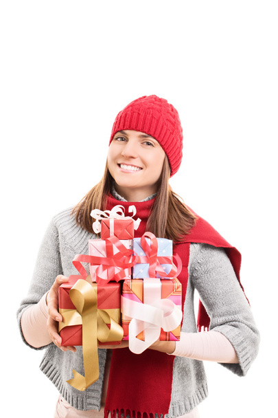 Presents and gifts for the holidays - Valokuva, kuva