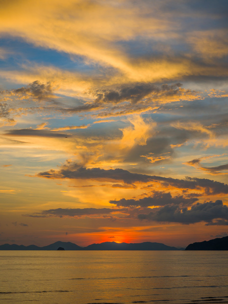 Sunset in Krabi Thailand  - Фото, зображення