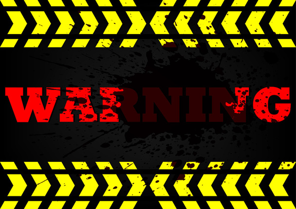 wraning  dirty blood background  - Vector, Image