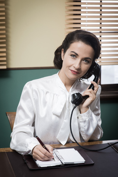 Professional vintage secretary - Photo, image