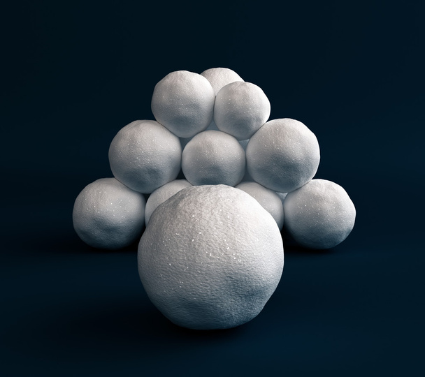 bolas de nieve - Foto, imagen