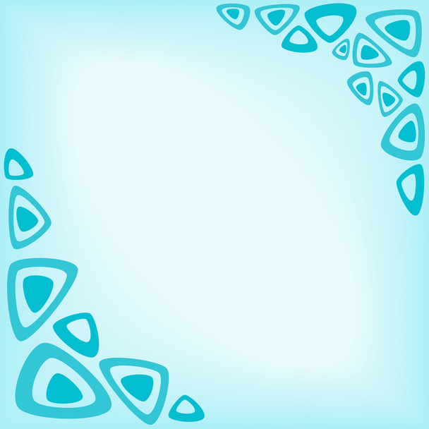 Abstract turquoise background - Vector, Image