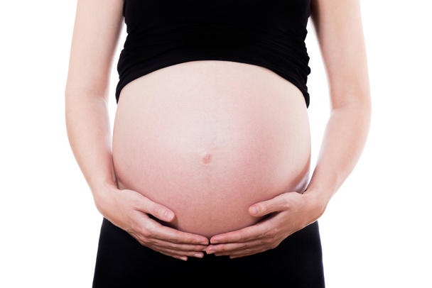 Schwangerer Magen - Foto, Bild
