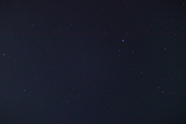 the night sky stars over the sea in Gaeta Italy - Foto, imagen