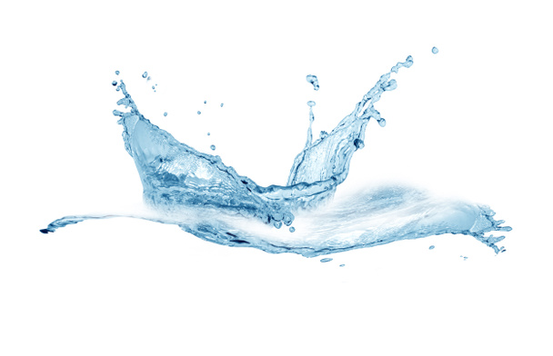 Шлифуя воду на белом
 - Фото, изображение