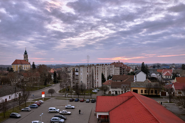 vista de la ciudad desde arriba - Foto, imagen