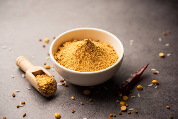 Idli Podi or chutney Powder- dry condiment for South Indian breakfast - Foto, immagini