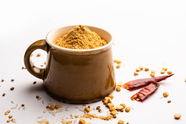 Idli Podi or chutney Powder- dry condiment for South Indian breakfast - Fotó, kép
